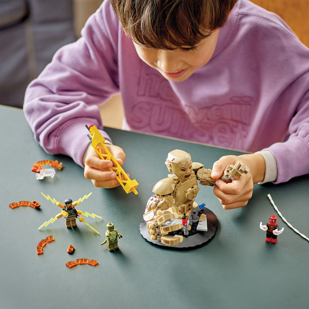 LEGO® Marvel Spider-Man vs. Sandman: Final Battle - Đồ Chơi Lắp Ráp Trận Chiến Cuối Cùng 76280 - Góc nhìn khác 3