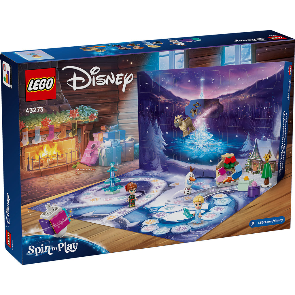 LEGO® Disney Frozen Advent Calendar 2025 - Bộ Lịch Giáng Sinh Frozen Nữ Hoàng Băng Giá (43273)