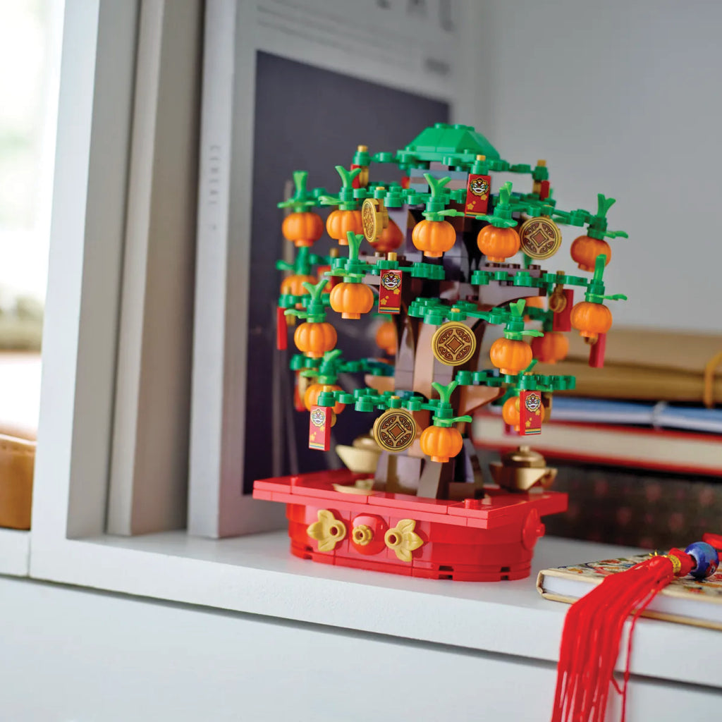 LEGO® Money Tree - Cây Tiền Vàng May Mắn - LEGO 40648 - Góc nhìn khác 3