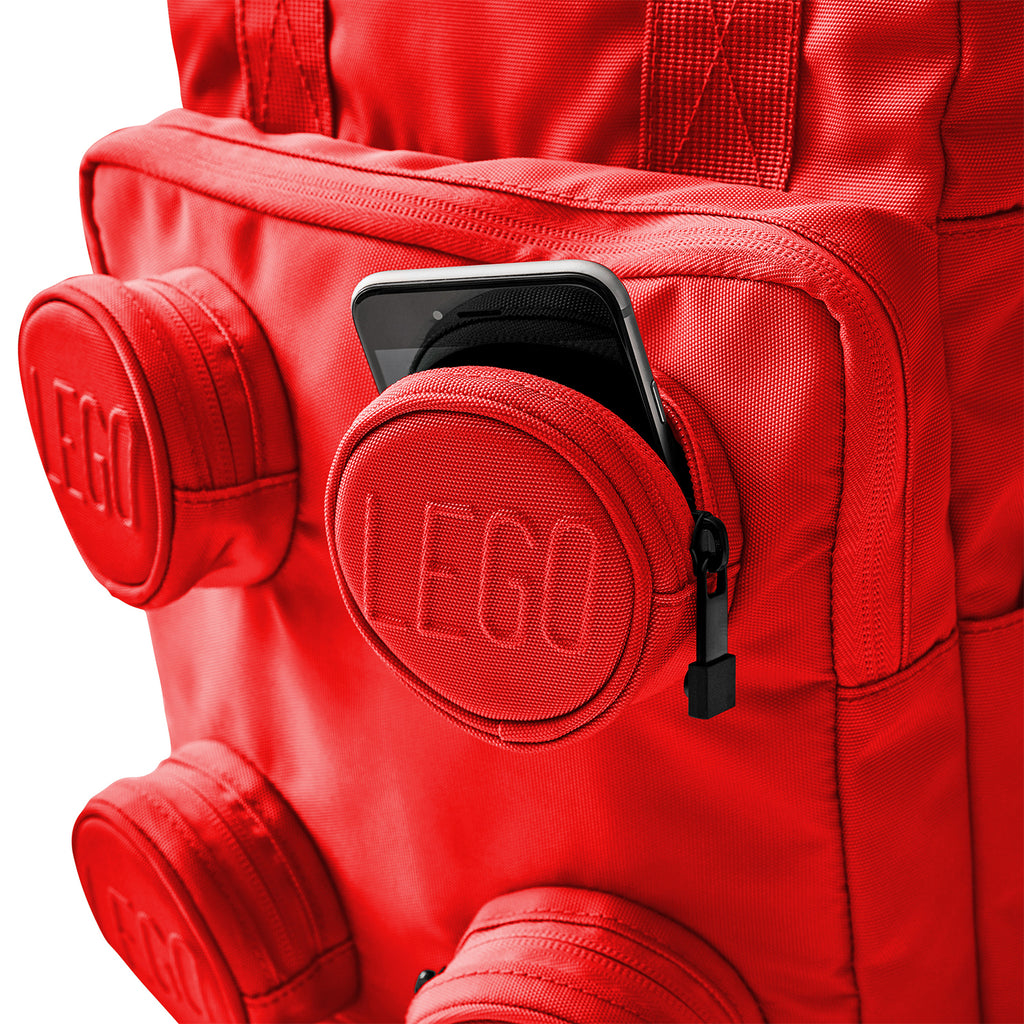 LEGO Signature Brick 2x2 Backpack - Red Balo Hình Viên Gạch LEGO Chính Hãng - Góc nhìn khác 3