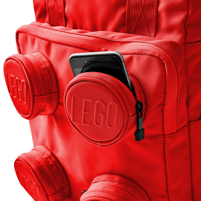 LEGO Signature Brick 2x2 Backpack - Red Balo Hình Viên Gạch LEGO Chính Hãng - Góc nhìn khác 3