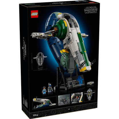 LEGO® Star Wars™ Jango Fett’s Firespray-Class Starship - Mô hình Tàu Vũ Trụ UCS Cao Cấp - LEGO 75409