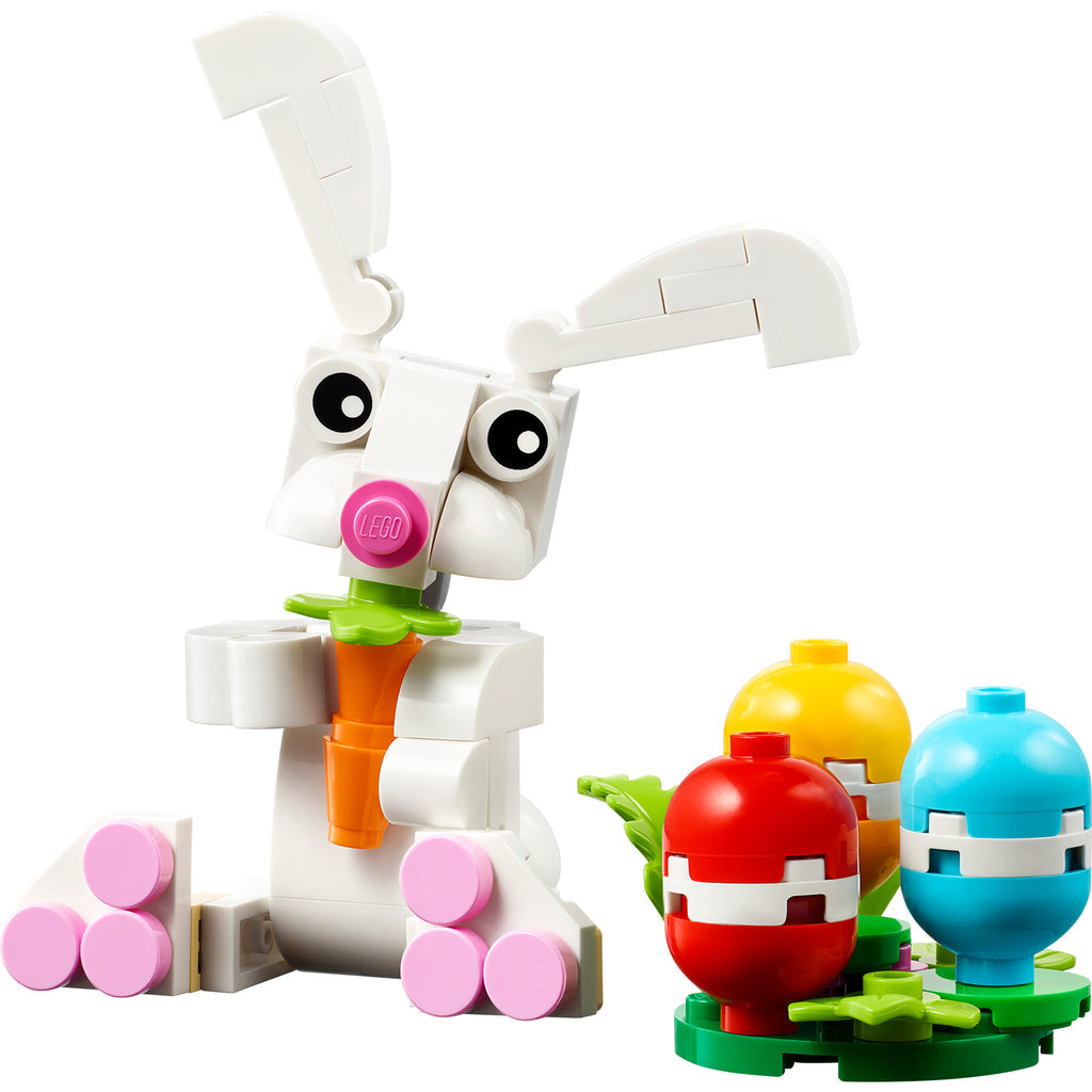 LEGO® Creator Easter Bunny with Colourful Eggs - Đồ Chơi Lắp Ráp Thỏ Phục Sinh - LEGO 30668 - Góc nhìn khác 3