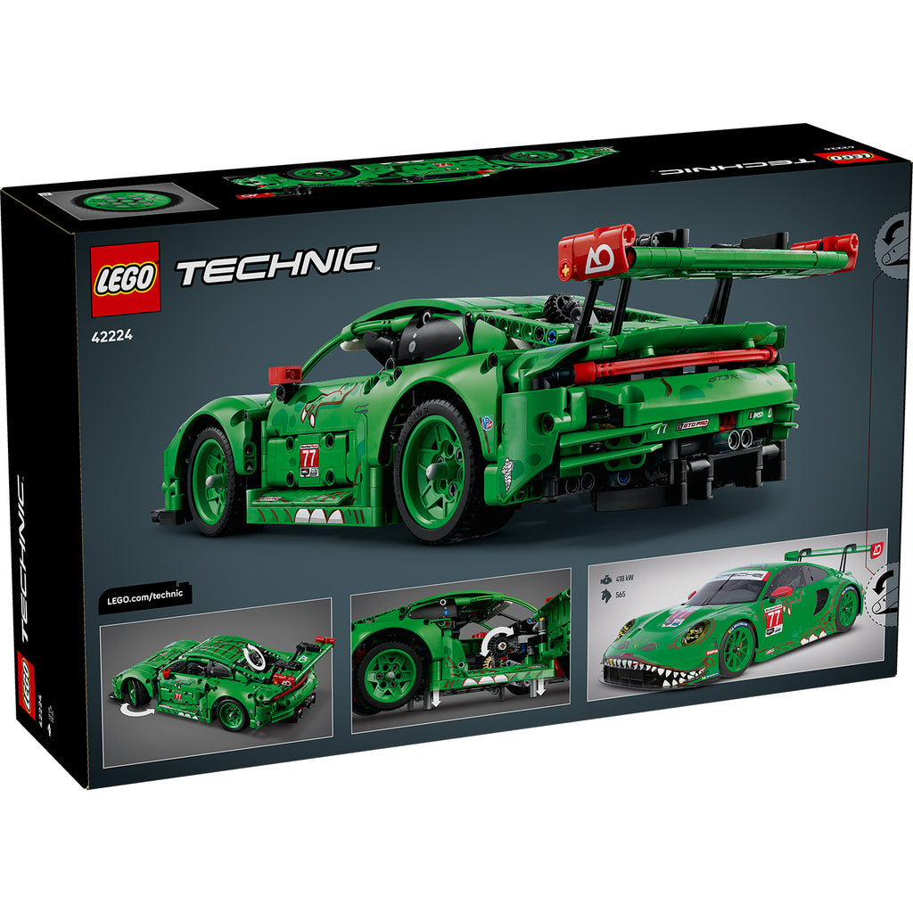 LEGO® Technic™ Porsche 911 GT3 R REXY AO Racing Car - Mô Hình Xe Đua Porsche 911 - LEGO 42224 LEGO - LEGO Technic