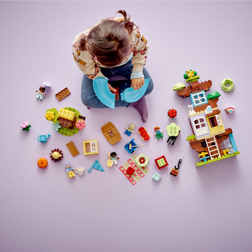 LEGO® DUPLO™ 3in1 Tree House - Đồ Chơi Lắp Ráp Ngôi Nhà Trên Cây 3 Trong 1 - LEGO 10993 - Hình ảnh bổ sung 5