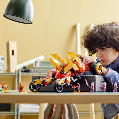LEGO® NINJAGO® Kai’s Golden Dragon Raider - Đồ Chơi Lắp Ráp Xe Đua Rồng Vàng - LEGO 71773 - Góc nhìn khác 3