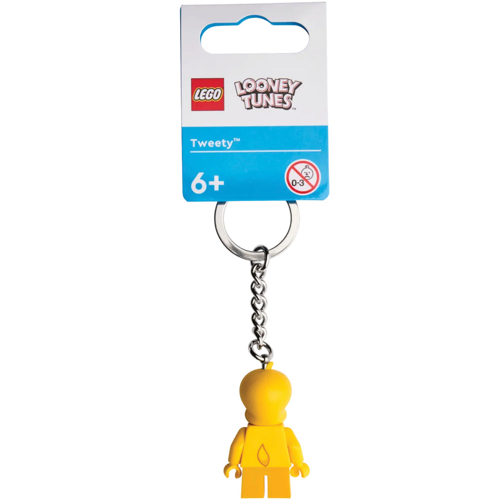 LEGO® Looney Tunes™ Tweety™ Keyring - Móc Khóa Nhân Vật Tweety - LEGO 854200 - Góc nhìn khác 3