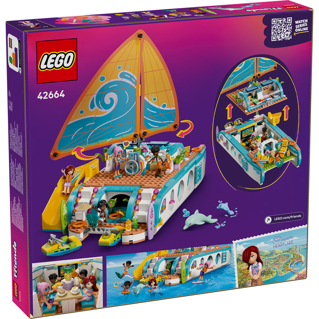 LEGO® Friends™ Travel Boat Adventure - Bộ Lắp Ráp Du Thuyền Phiêu Lưu (42664) - LEGO Chính Hãng LEGO - ảnh 6 - LEGO Friends