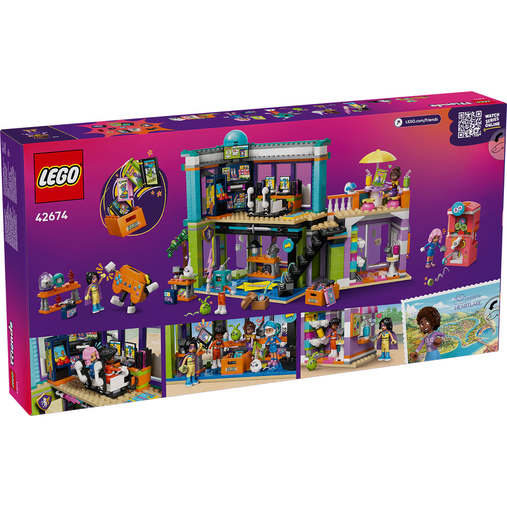 LEGO® Friends™ Comic Book and Game Store - Đồ chơi lắp ráp Cửa hàng truyện tranh và Trò chơi - LEGO 42674 LEGO - Đồ chơi lắp 