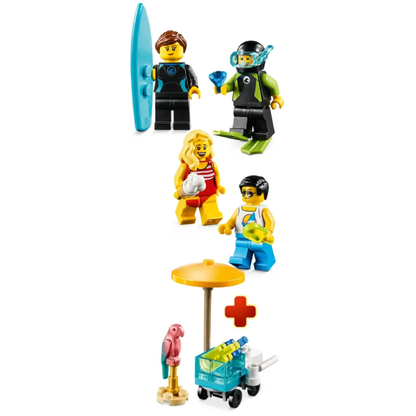 LEGO® Summer Celebration Minifigure Set - Bộ Nhân Vật Lễ Hội Mùa Hè - LEGO 40344 - Góc nhìn khác 3
