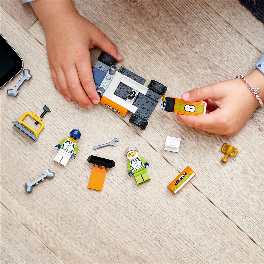 LEGO® City Race Car - Xe Đua Công Thức 1 Đồ Chơi Lắp Ráp LEGO City 60322 - Hình ảnh bổ sung 4