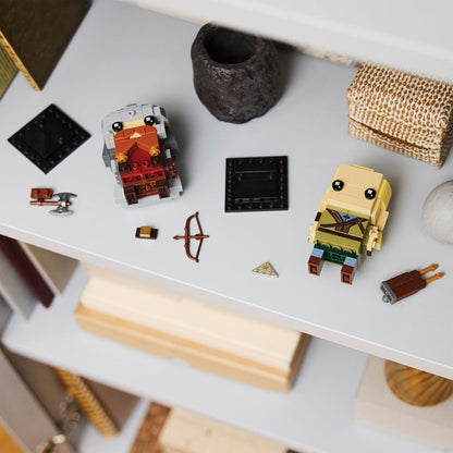 LEGO® BrickHeadz™ Legolas & Gimli™ Bộ Mô Hình Lắp Ráp Chúa Tể Những Chiếc Nhẫn LEGO 40751 - Hình ảnh bổ sung 4