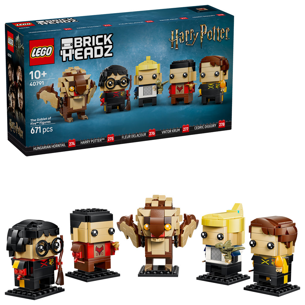 LEGO® BrickHeadz™ The Goblet of Fire™ Figures - Bộ Mô Hình Lắp Ráp Harry Potter LEGO 40791 - Hình ảnh bổ sung 4