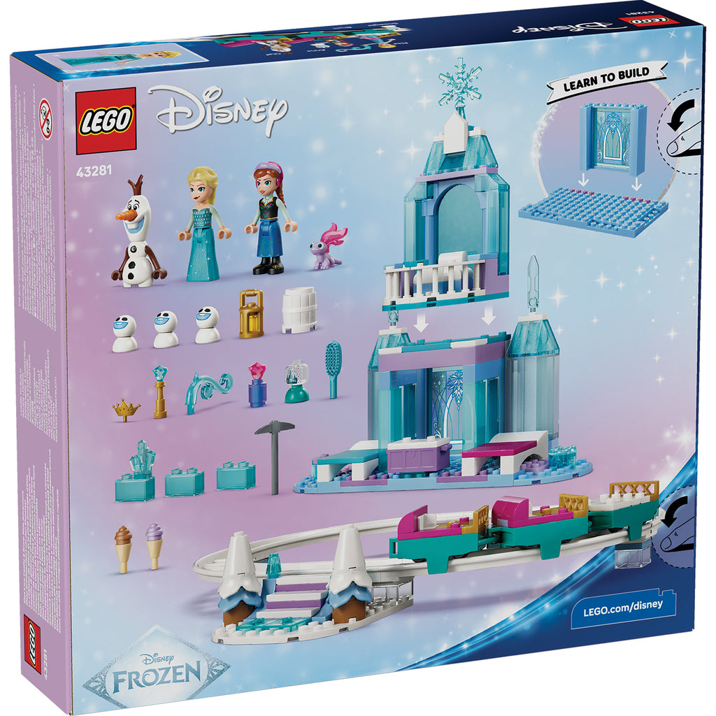 LEGO® | Disney Frozen Elsa’s Ice Castle & Snow Ride Adventure - Bộ Lắp Ráp Lâu Đài Băng Giá - LEGO 43281 LEGO - LEGO Building