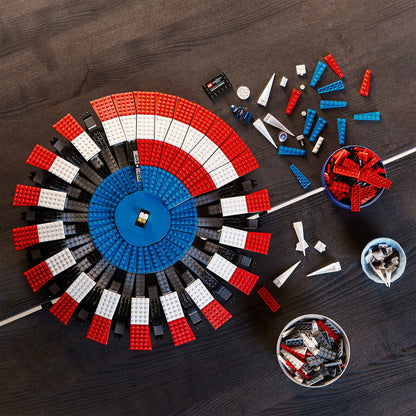 LEGO® Marvel Captain America’s Shield - Mô hình Khiên Captain America - LEGO 76262 - Hình ảnh bổ sung 5