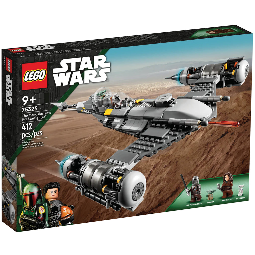 LEGO® Star Wars™ The Mandalorian’s N-1 Starfighter™ - Đồ chơi lắp ráp Phi thuyền N-1 của Mandalorian LEGO 75325 - Hình ảnh sản phẩm