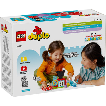 LEGO® DUPLO™ Mickey Mouse Clubhouse & Car - Đồ Chơi Lắp Ráp Nhà Câu Lạc Bộ Mickey - LEGO 10454 - Hình ảnh bổ sung 9