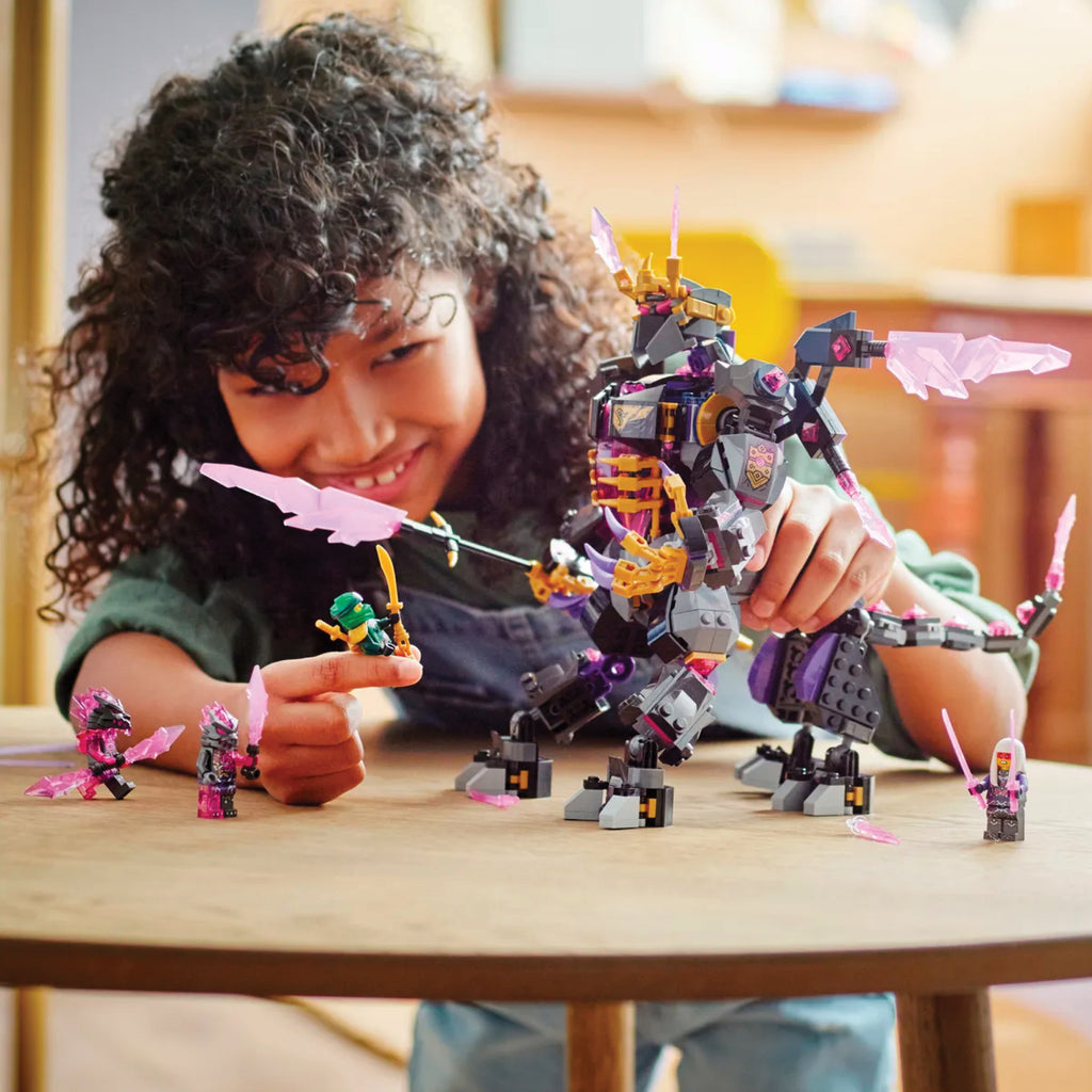 LEGO® NINJAGO® The Crystal King - Bộ Đồ Chơi Lắp Ráp Chiến Binh Tinh Thể - LEGO 71772 - Hình ảnh bổ sung 5