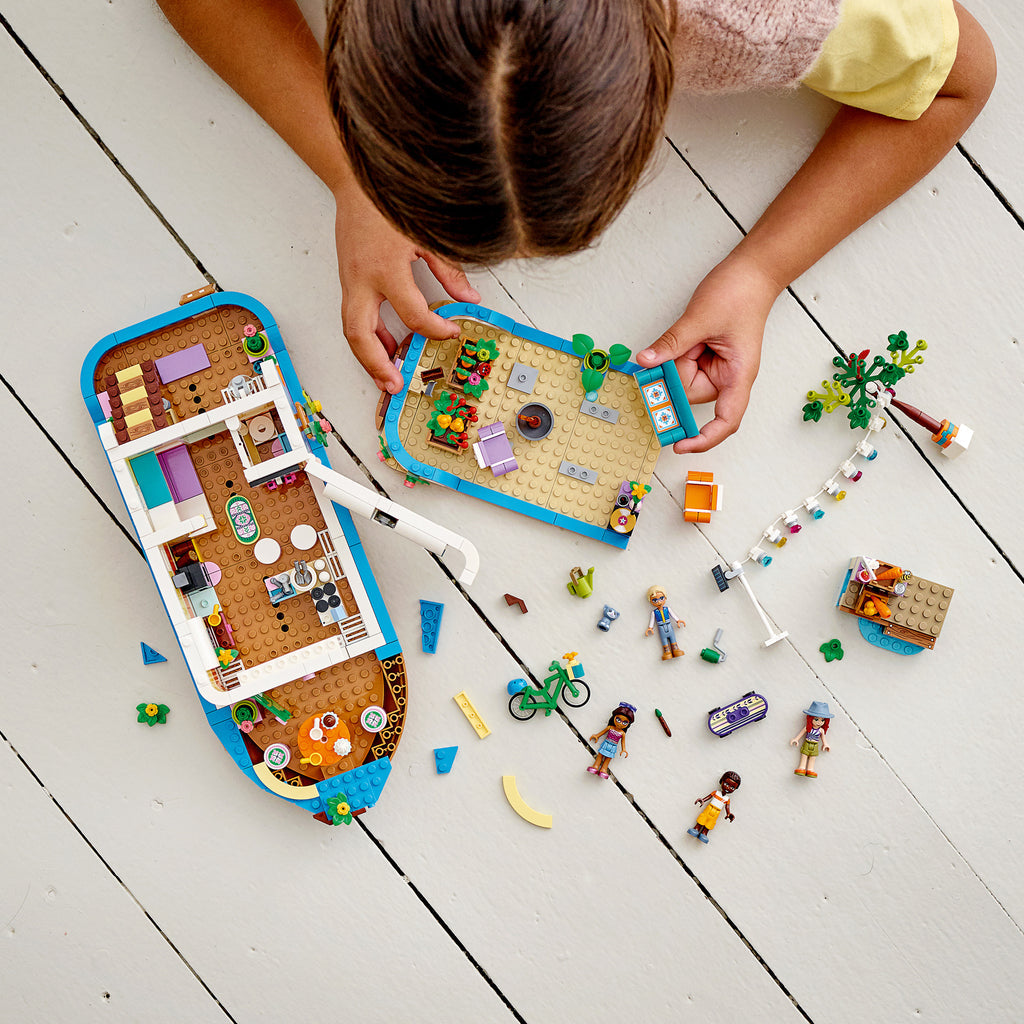 LEGO® Friends™ Canal Houseboat - Đồ chơi lắp ráp Nhà thuyền trên kênh đào - LEGO 41702 - Hình ảnh bổ sung 4