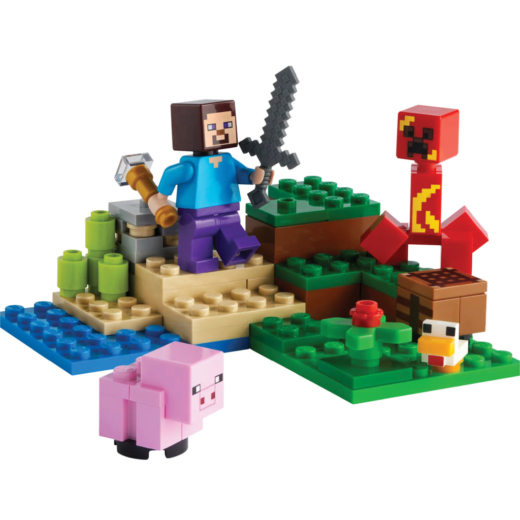 LEGO® Minecraft® The Creeper™ Ambush (21177) - Đồ Chơi Lắp Ráp Thế Giới Minecraft - LEGO - Hình ảnh chi tiết 2