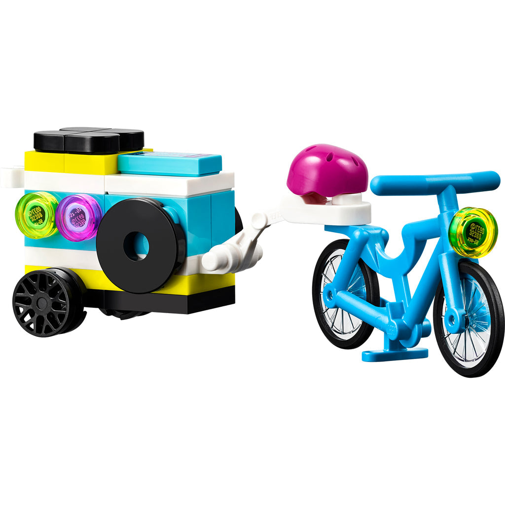 LEGO® Friends™ Mobile Music Trailer - Đồ Chơi Lắp Ráp Xe Kéo Âm Nhạc Di Động - LEGO 30658 - Góc nhìn khác 3