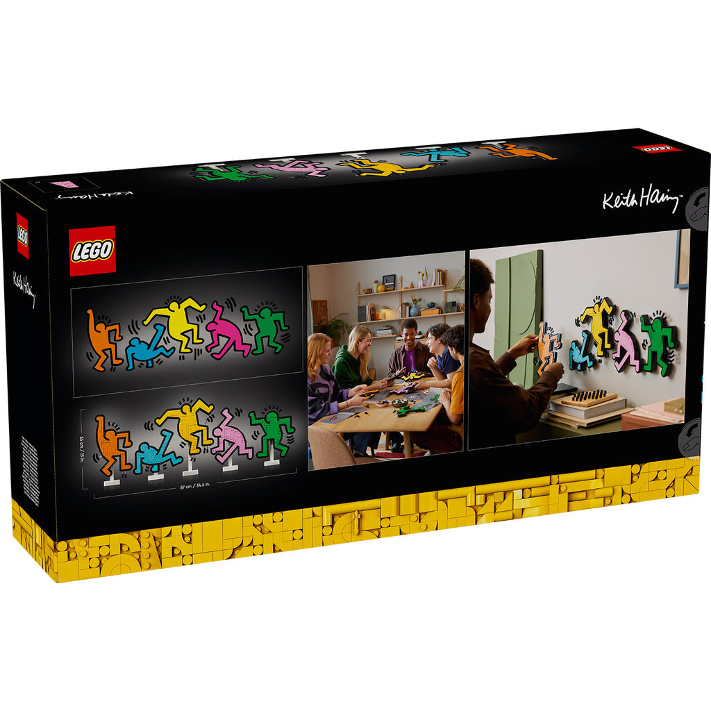 LEGO® Art Keith Haring – Dancing Figures - Bộ Lắp Ráp Tranh Nghệ Thuật 31216 LEGO - Lego
