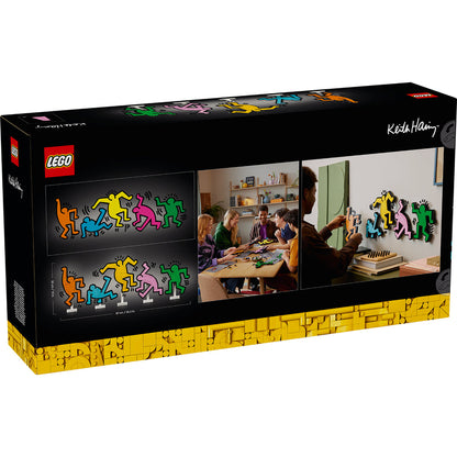 LEGO® Art Keith Haring – Dancing Figures - Bộ Lắp Ráp Tranh Nghệ Thuật 31216 LEGO - Lego