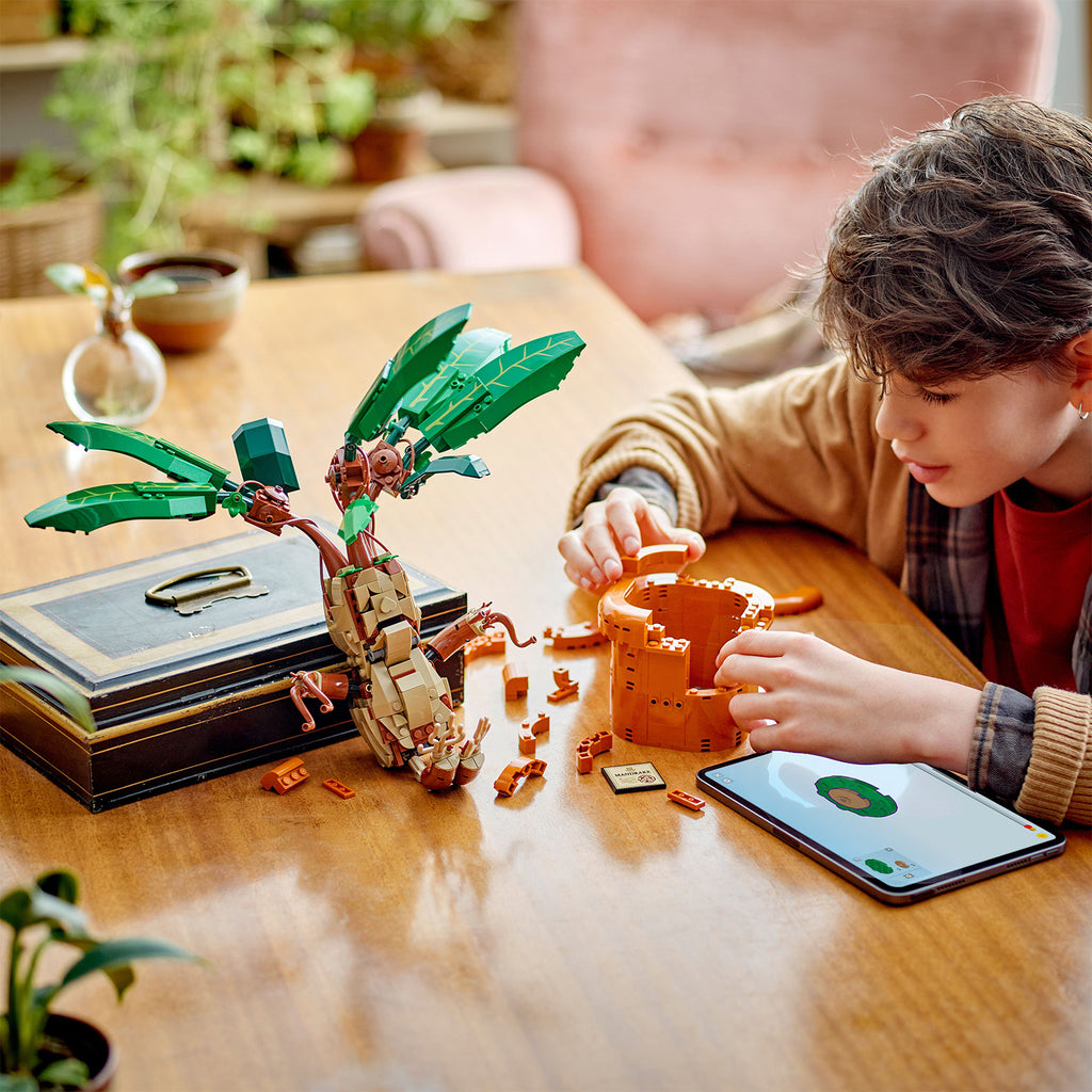 LEGO® Harry Potter™ Mandrake - Mô hình Cây Nhân Sâm LEGO 76433 - Góc nhìn khác 3