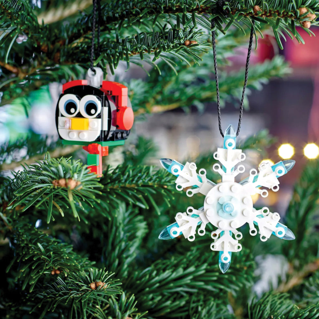 LEGO® Penguin & Snowflake - Đồ Trang Trí Giáng Sinh - LEGO 40572 - Góc nhìn khác 3