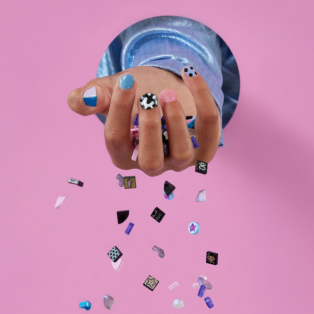 LEGO® DOTS™ Extra DOTS Series 8 – Glitter and Shine - Túi Gạch Trang Trí Lấp Lánh Chính Hãng LEGO 41803 - Góc nhìn khác 3