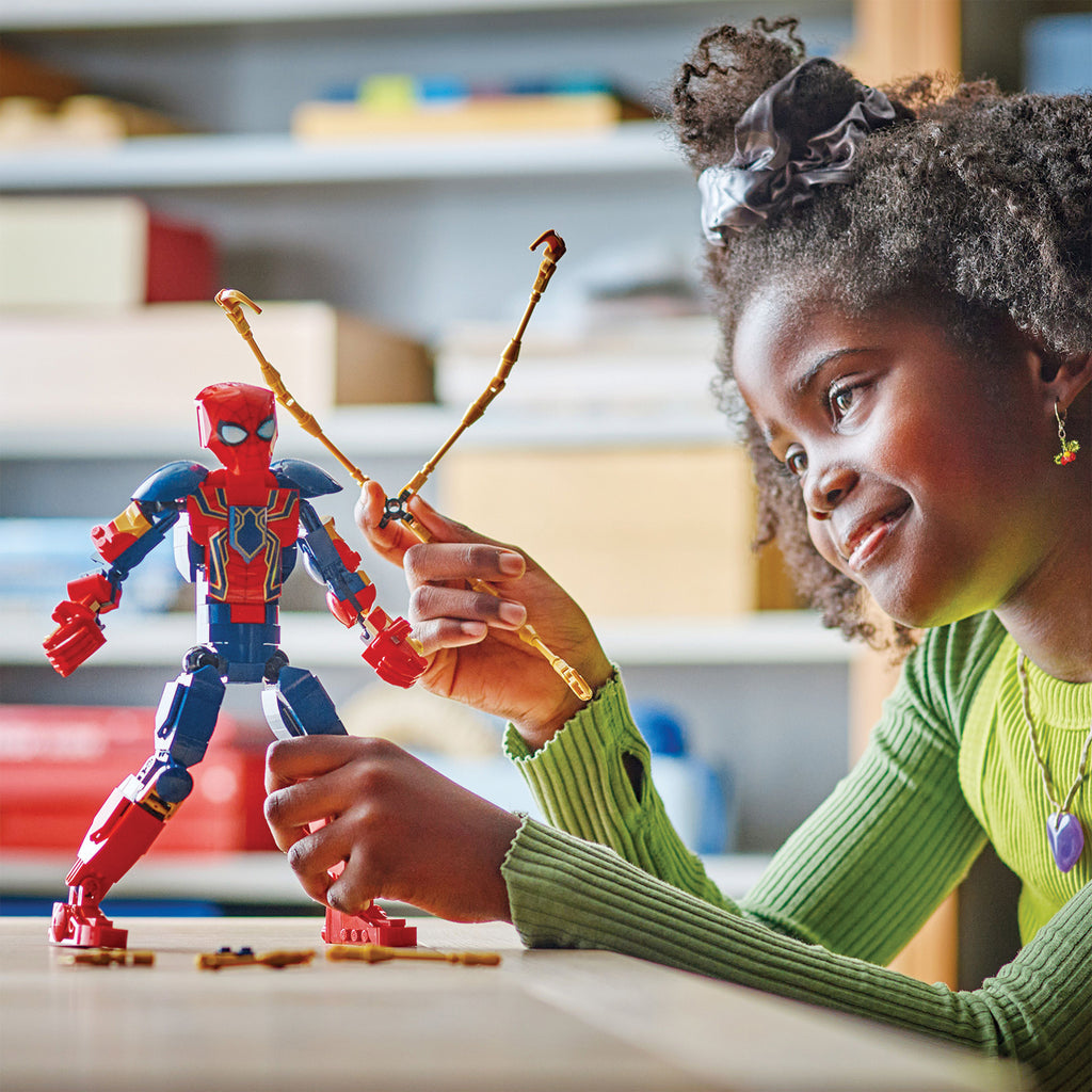 LEGO® Marvel Iron Spider-Man Construction Figure - Mô Hình Lắp Ráp Siêu Anh Hùng 76298 - LEGO - Góc nhìn khác 3