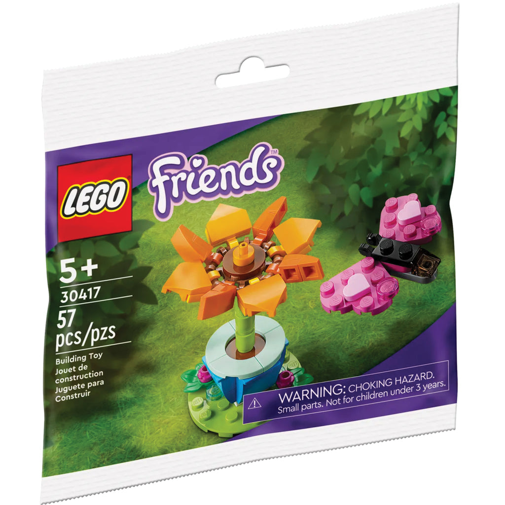 LEGO® Friends™ Garden Flower and Butterfly - Đồ chơi lắp ráp Polybag - LEGO 30417 - Hình ảnh sản phẩm