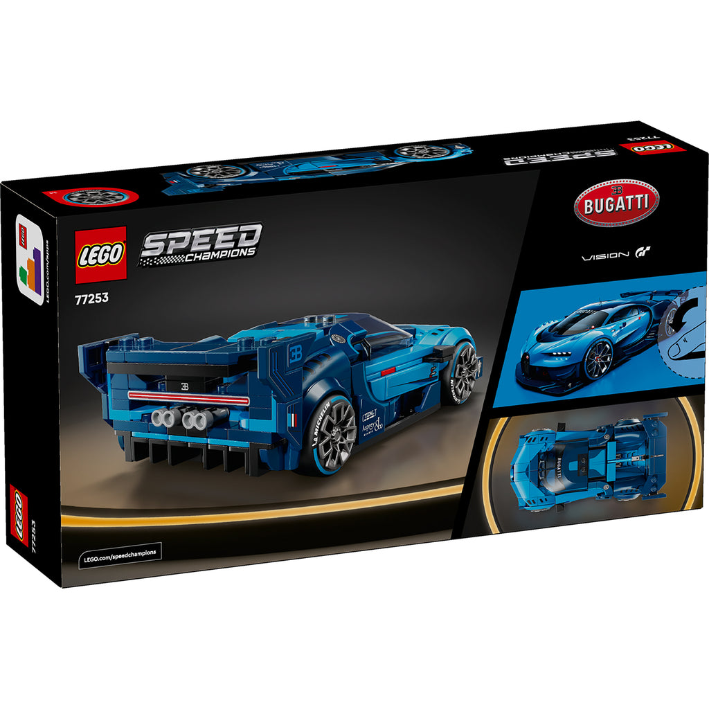 LEGO® Speed Champions Bugatti Vision Gran Turismo Hyper Sports Car Mô hình Xe Siêu Thể Thao LEGO 77253 LEGO - ảnh 2 - LEGO