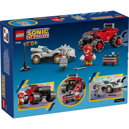 LEGO® Sonic the Hedgehog™ Silver’s Car vs. Knuckles’ Monster Truck - Đồ Chơi Lắp Ráp Xe Đua Siêu Tốc LEGO 77118 LEGO - ảnh 5 