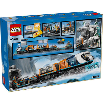 LEGO® City Explorer's Arctic Polar Express Train - Tàu Hỏa Thám Hiểm Bắc Cực Điều Khiển Từ Xa - LEGO 60470 - Hình ảnh bổ sung 7