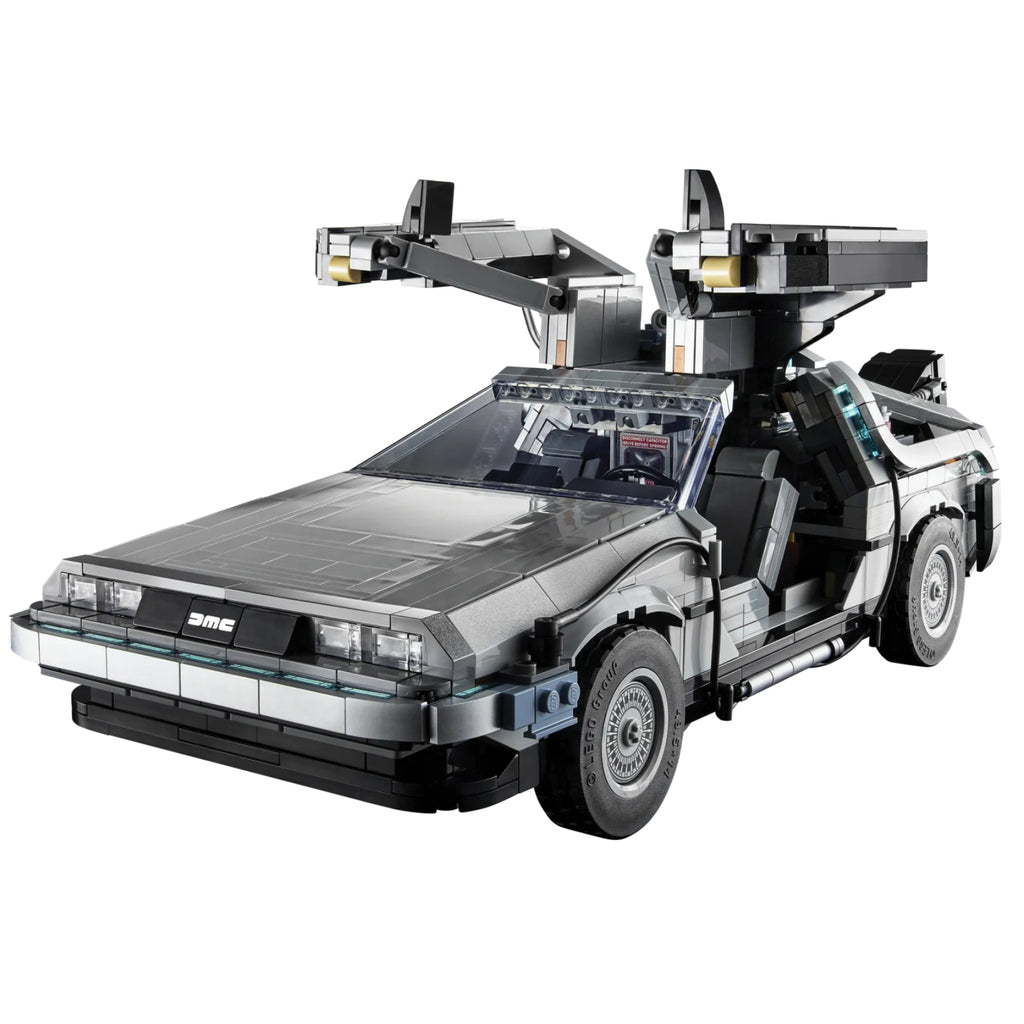LEGO® Back to the Future Time Machine - Bộ lắp ráp Cỗ máy thời gian DeLorean 10300 - LEGO Icons - Góc nhìn khác 3