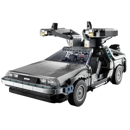 LEGO® Back to the Future Time Machine - Bộ lắp ráp Cỗ máy thời gian DeLorean 10300 - LEGO Icons - Góc nhìn khác 3