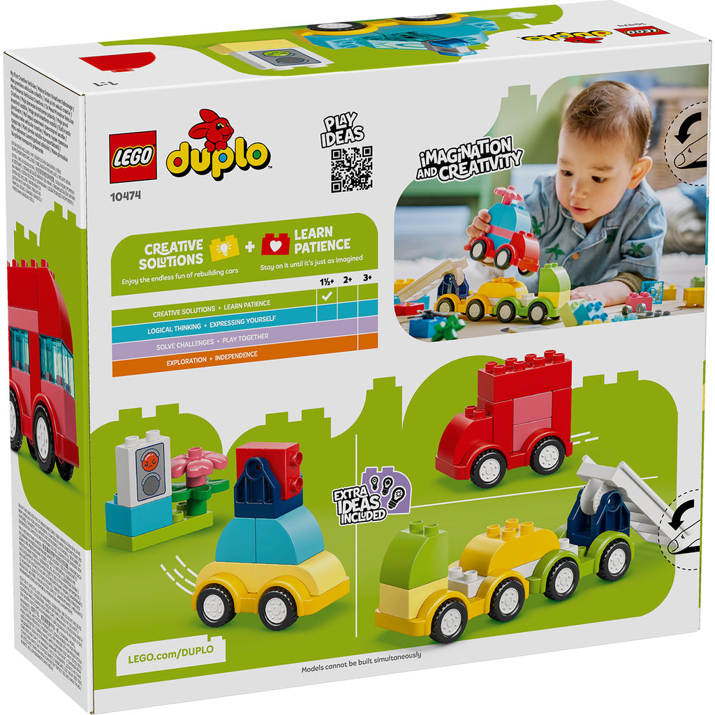 LEGO® DUPLO® My First Creative Vehicles - Bộ Lắp Ráp Xe Sáng Tạo Đầu Tiên - LEGO 10474