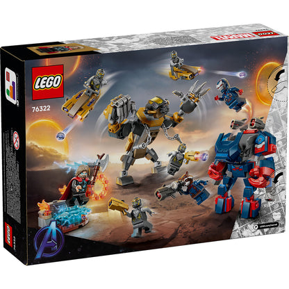 LEGO® Marvel Avengers: Endgame Thor vs. Chitauri - Mô Hình Lắp Ráp Siêu Anh Hùng 76322 LEGO - ảnh 1 - Lego