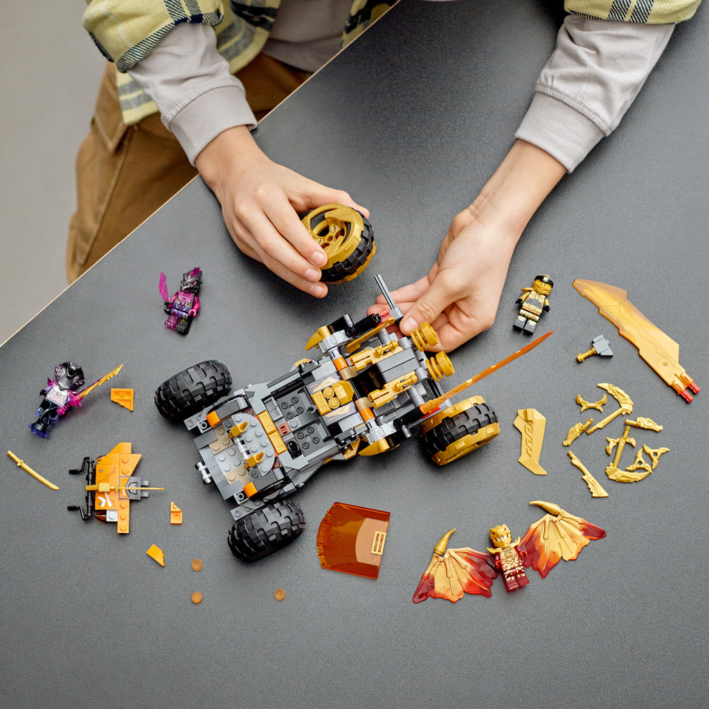 LEGO® NINJAGO® Cole’s Dragon Cruiser - Xe Đua Rồng Của Cole - LEGO 71769 - Hình ảnh bổ sung 6