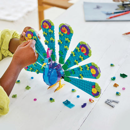 LEGO® Creator 3-in-1 Exotic Peacock - Đồ chơi lắp ráp Con công 3 trong 1 - 31157 - Góc nhìn khác 3