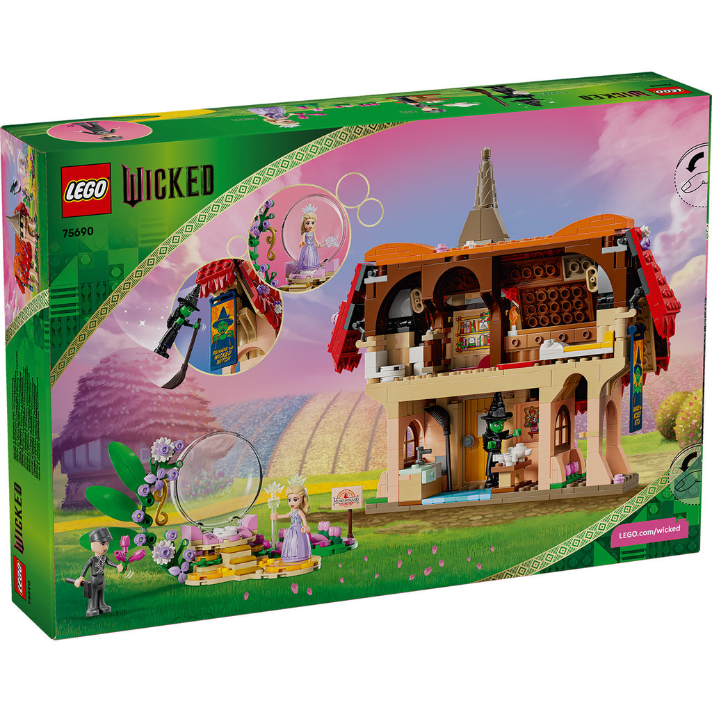 LEGO® Wicked Glinda & Elphaba Visit Munchkinland Đồ Chơi Lắp Ráp Nhà Munchkin LEGO 75690 - Hình ảnh bổ sung 9