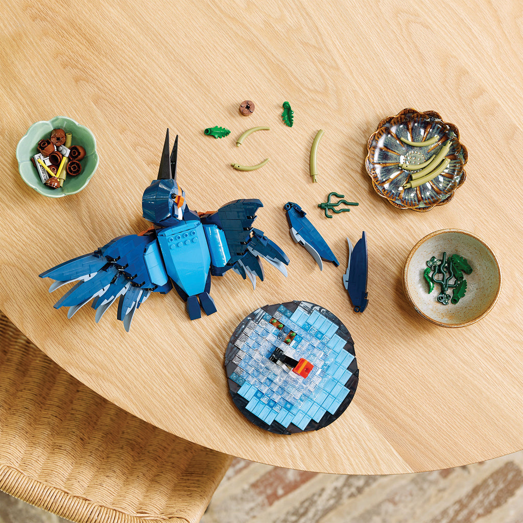 LEGO® ICONS™ Kingfisher Bird - Mô Hình Chim Bói Cá Trang Trí - LEGO 10331 - Góc nhìn khác 3