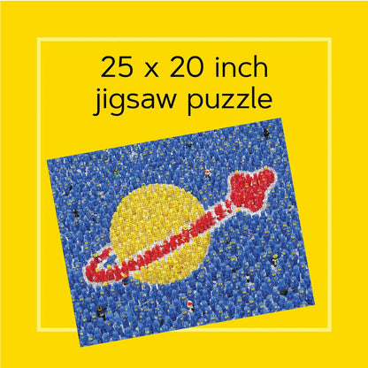 LEGO Ideas Minifigure Space Mission 1000-Piece Puzzle - Bộ Xếp Hình 1000 Mảnh LEGO Chính Hãng - Góc nhìn khác 3