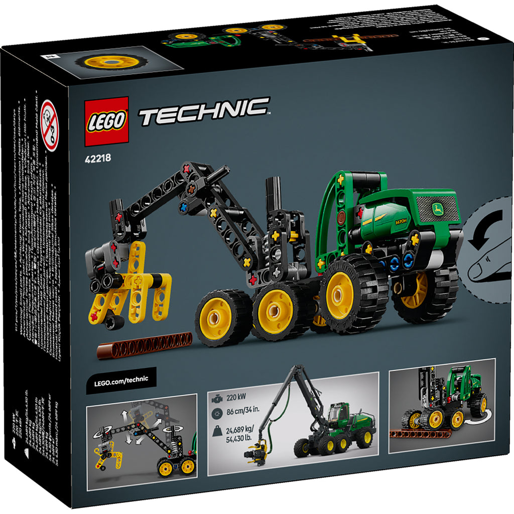 LEGO® Technic John Deere 1470H Wheeled Harvester (42218) Đồ Chơi Lắp Ráp Xe Thu Hoạch Gỗ LEGO - Building Sets