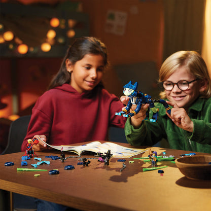 LEGO® DREAMZzz™ Zoey and Zian the Cat-Owl - Bộ Lắp Ráp Sinh Vật Huyền Bí LEGO 71476 - Góc nhìn khác 3