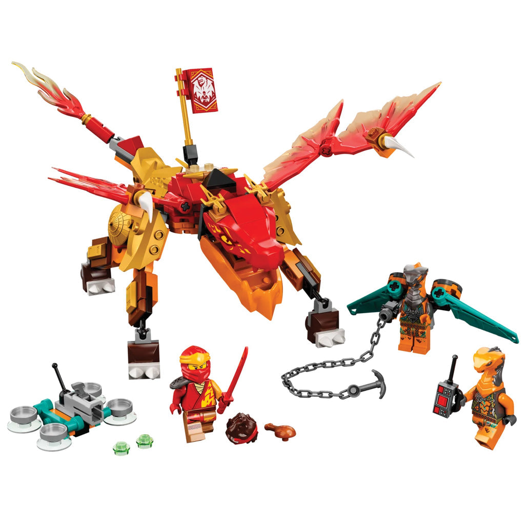 LEGO® NINJAGO® Kai’s Fire Dragon EVO - Bộ Lắp Ráp Rồng Lửa Của Kai - LEGO 71762 - Hình ảnh chi tiết 2