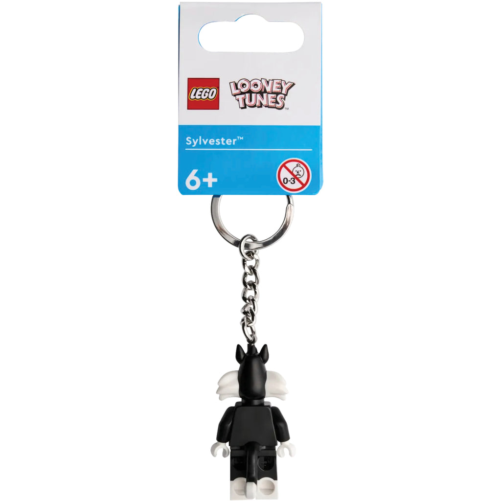 LEGO® Looney Tunes™ Sylvester™ Keyring - Móc Khóa Mèo Sylvester - LEGO 854190 - Góc nhìn khác 3