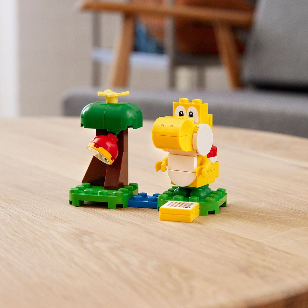 LEGO® Super Mario™ Yellow Yoshi’s Fruit Tree Expansion Set Bộ Mở Rộng Cây Ăn Quả Yoshi Vàng (30509) - LEGO - Góc nhìn khác 3