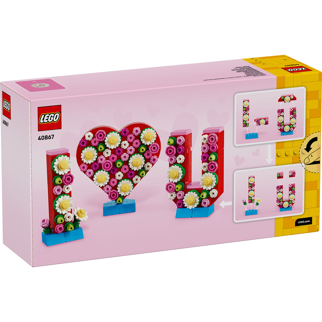 LEGO® Love Letters - Bộ Đồ Chơi Lắp Ráp Xếp Hình Trang Trí (40867) LEGO - ảnh 2 - LEGO Sets
